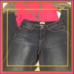 ADAM LEVINE WOMENS THE SKINNY DENIM JEANS 3/4